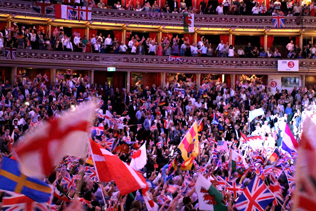 Last Night of the Proms 2015 at the Royal Albert Hall, London