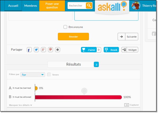 Askalll sondage en ligne