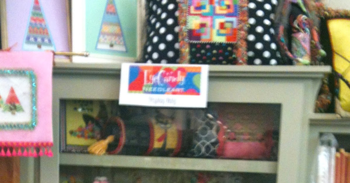 EyeCandy Needleart EyeCandy Models on Display at The Needle Works in