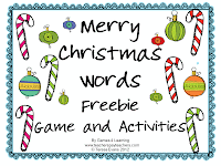 Fun Games 4 Learning: Christmas Literacy Freebies