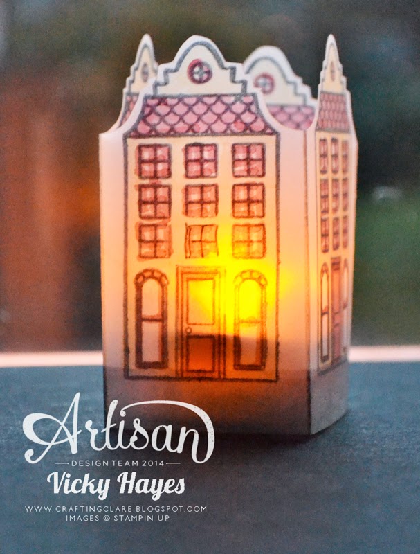 Crafting inspiration from Vicky at Crafting Clare's Paper Moments Tea