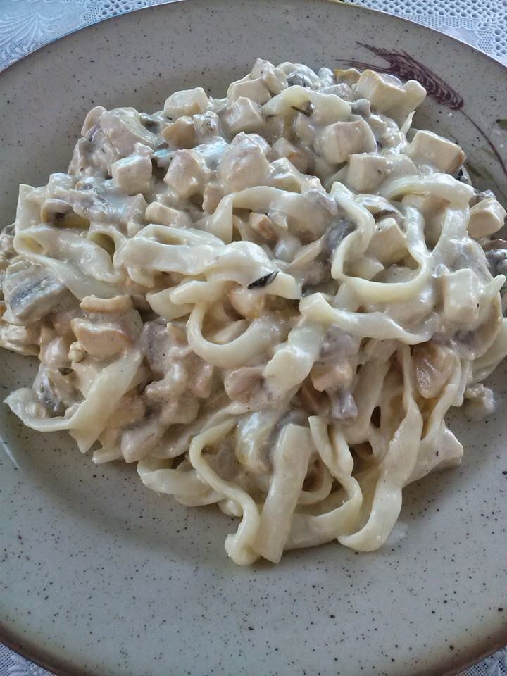 Dias Saudáveis: Fettuccine (konjac) com tofu fumado à ...