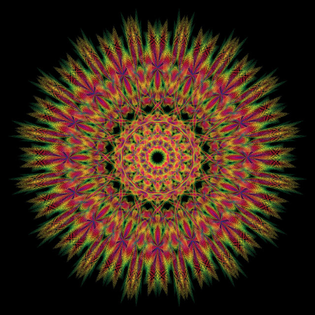 mandalas, fractales, patterns, efectos visuales, efectos opticos