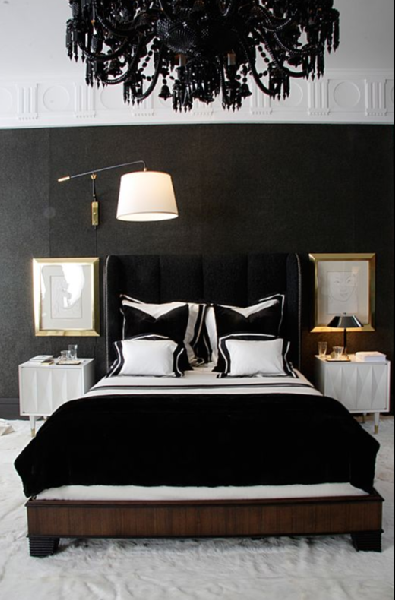 Black&white bedroom part1