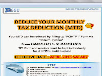 Reduce Your Monthly Tax Deduction in 2014 for 2015 Reduce Your Monthly Tax Deduction in 2014 for 2015