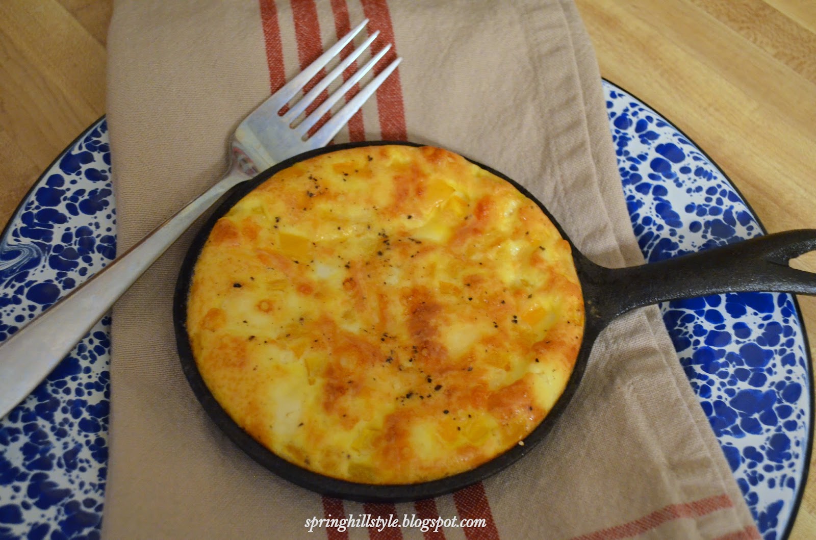 Spring Hill Style Mini Skillet Frittata Easy Holiday Breakfast for