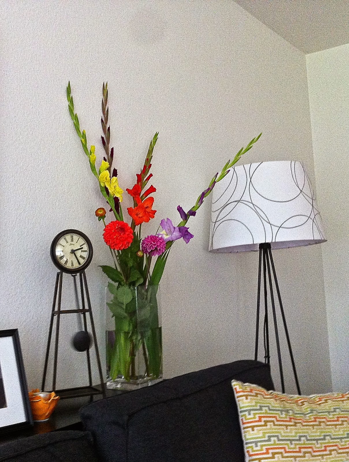 Dahlias and Gladiolas Dahlias and Gladiolas