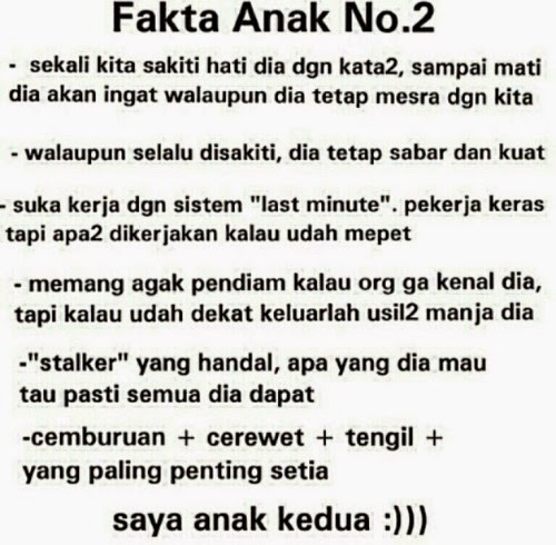 Rizal Nurdiansyah Fakta Anak Kedua
