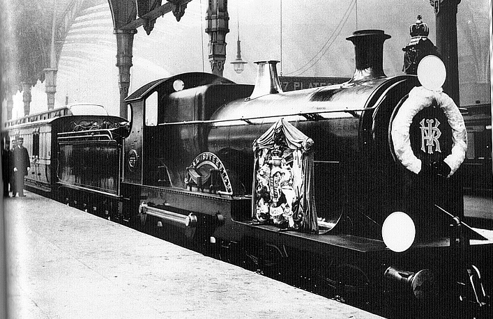 GWR funeral train for Queen Victoria