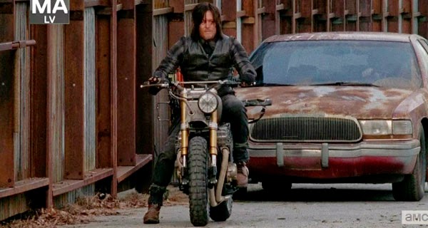 Motocicleta Daryl Dixon The Walking Dead 5x14