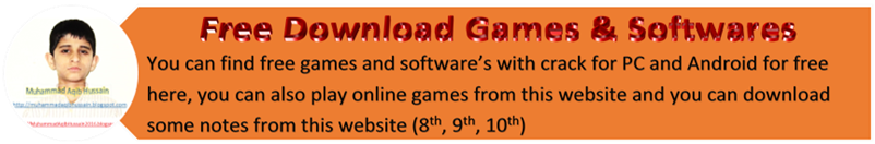 Free Download Games & Softwares