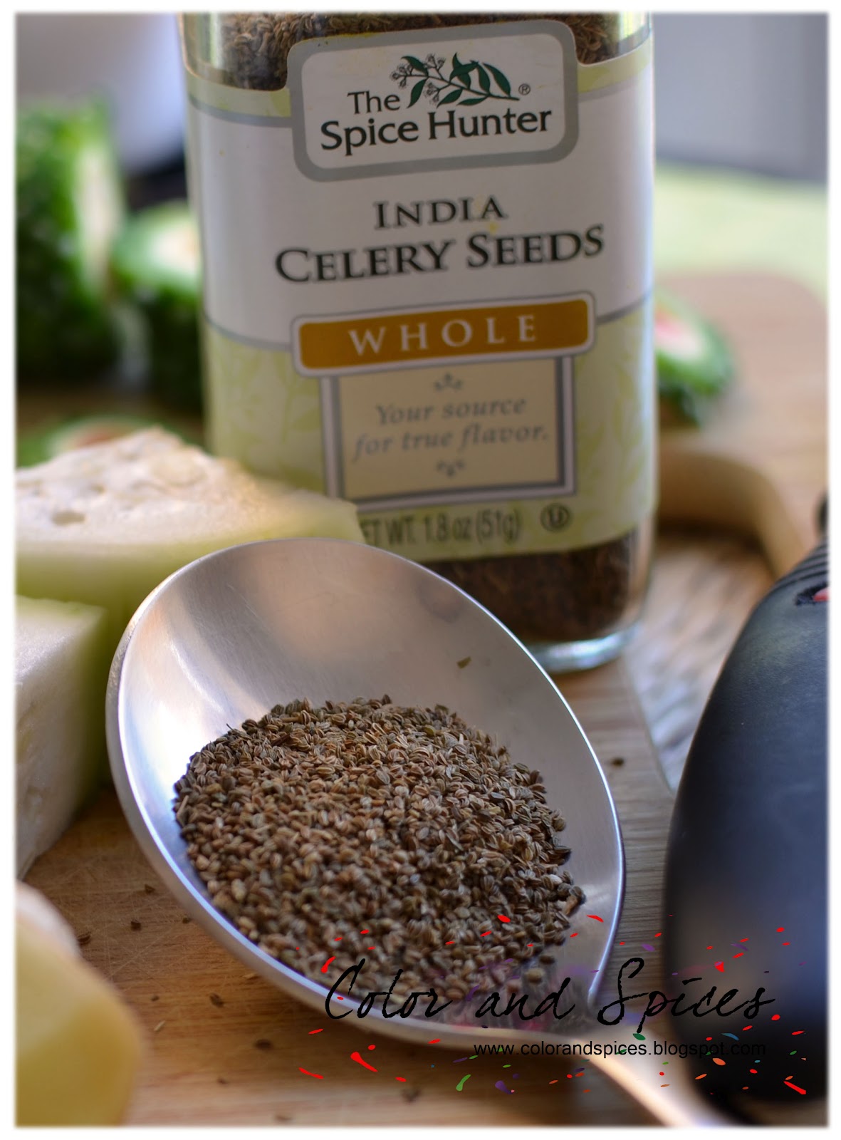 Color and Spices Tetor dalyellow lentil with bitter gourd