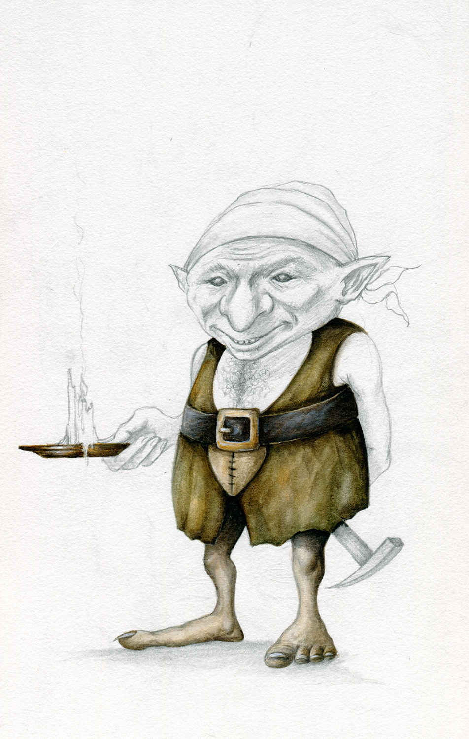 Marc Potts A Knocker a Cornish mine goblin....