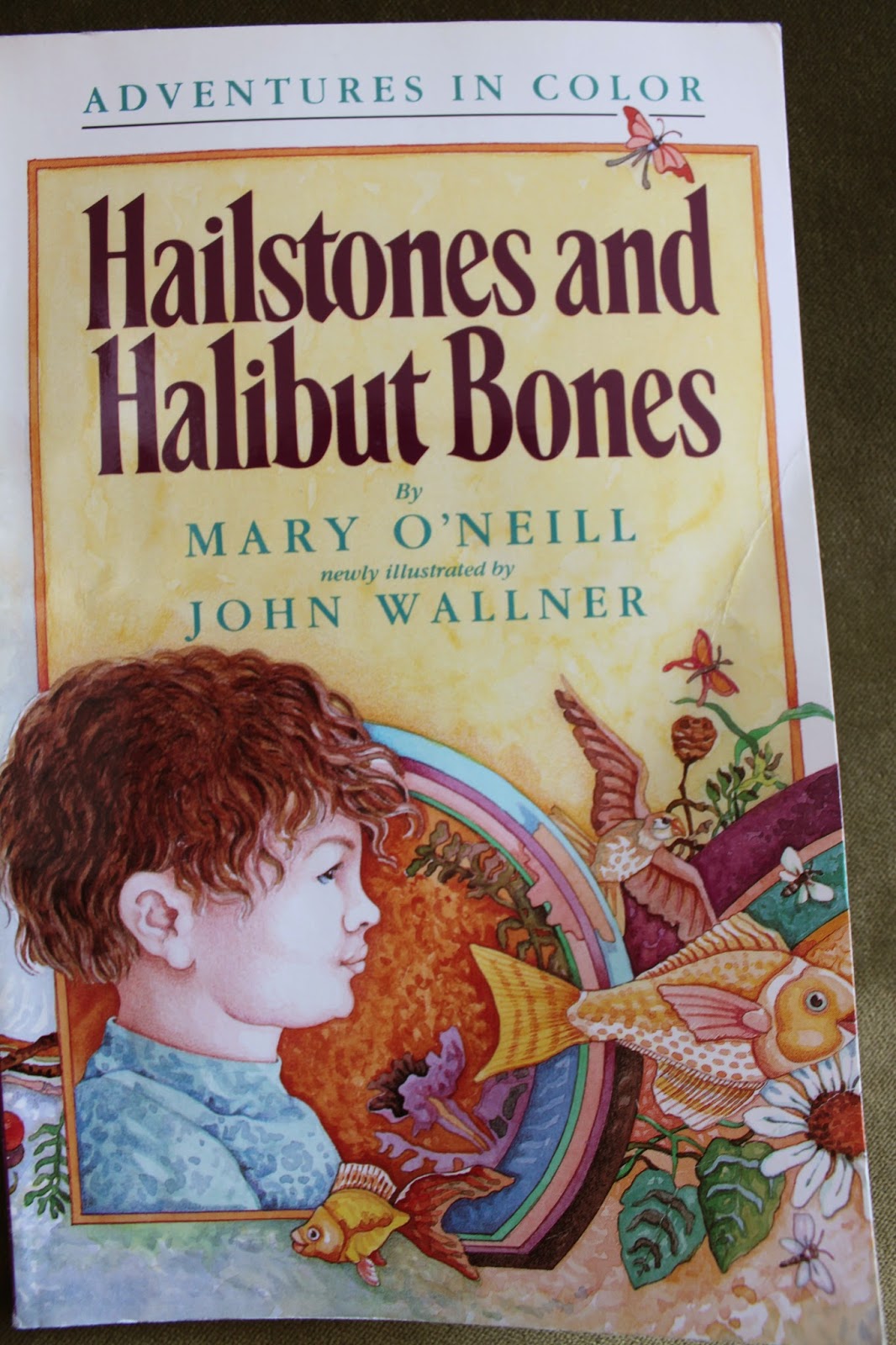 the marlowe bookshelf Hailstones and Halibut Bones