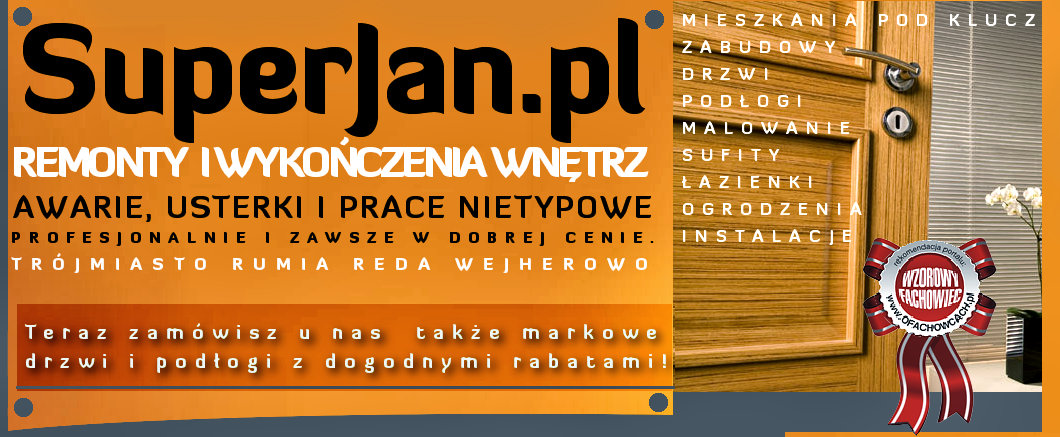 DRZWI PODŁOGI KUCHNIE  GDYNIA RUMIA WEJHEROWO           SUPERJAN.PL