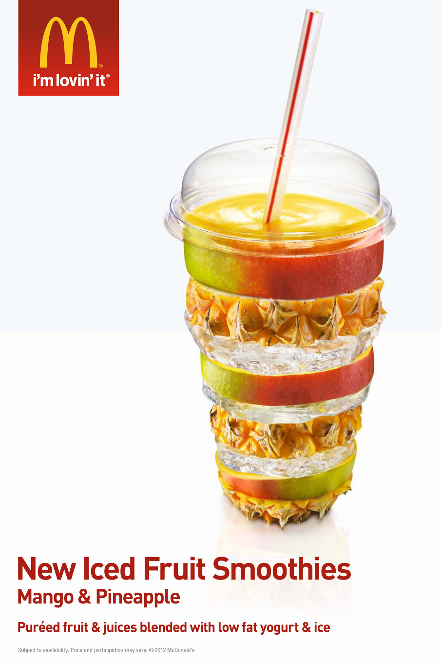 A & B Creatives McDonald's Iced Fruit Smoothies