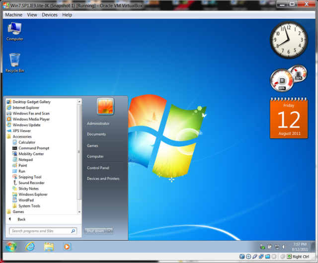 Windows 7 lite 700mb iso 2264