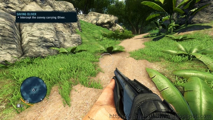 Far Cry 3: Saving Oliver - Mission Objectives On the way towards the Convoy
