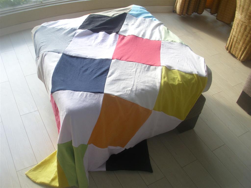 The DoItYourself Mom DIY TShirt Blanket or Quilt