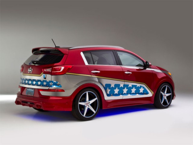 Kia Sportage Wonder Woman 2014 Kia Sportage Wonder Woman 2014