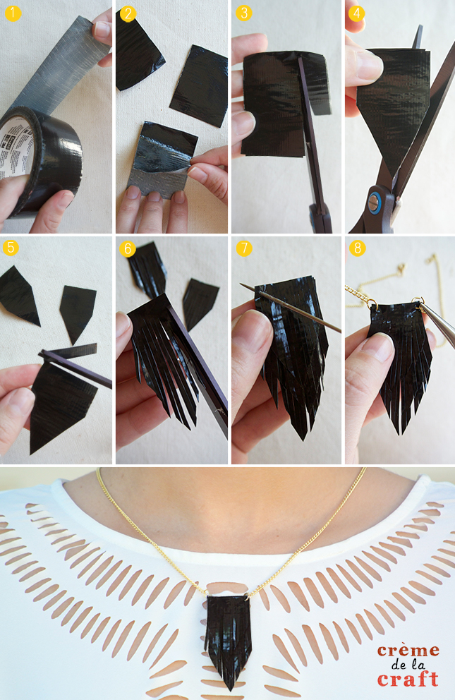 diy fashion craft ideas diy 3 duct necklaces tutorial diy fashion craft ideas diy 3 duct necklaces tutorial