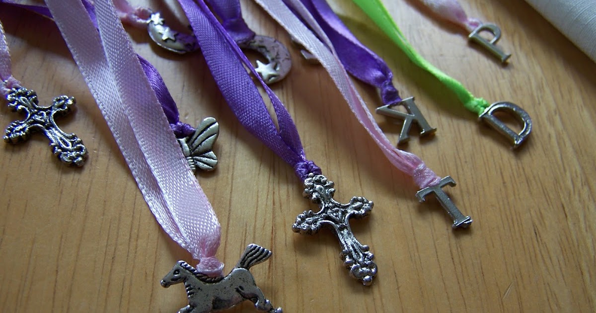 LillyBelle Makes The Ribbon Charm Necklaces