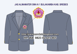 JAKET ALMAMATER SMAN 1 BULAKAMBA KAB. BREBES