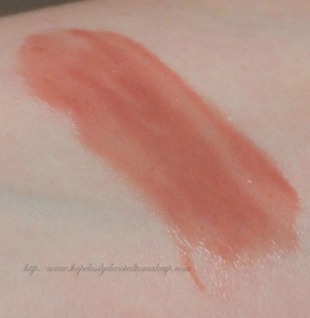 Hopelessly Devoted To Makeup Chanel Levres Scintillantes Glossimer in Giggle Swatches & Review