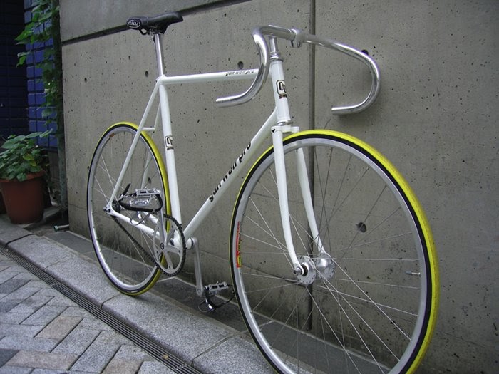 Desain Sepeda Fixie Frame Putih | Desain Modifikasi Sepeda