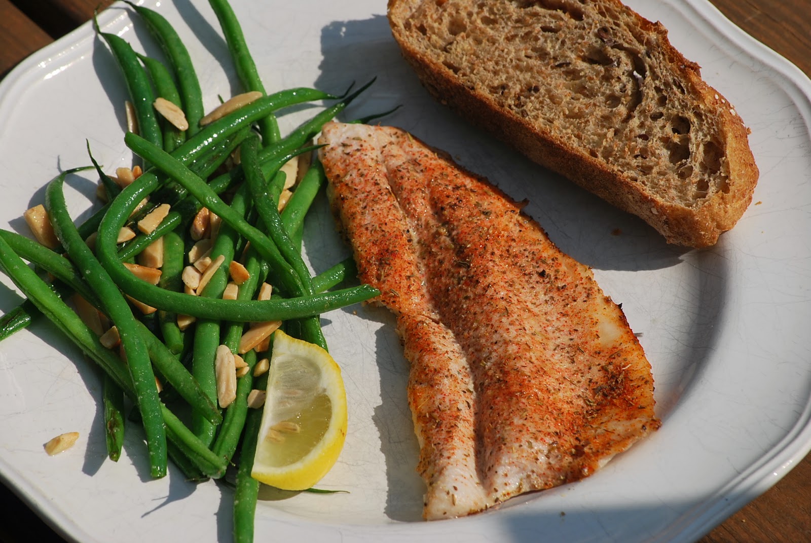 My story in recipes Grilled Rainbow Trout