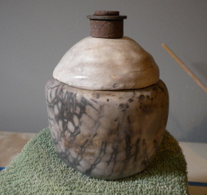 Pottery 365 Pit fired at home