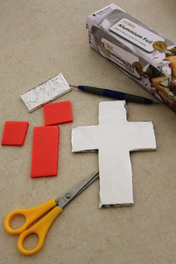 Mumma made it Good Friday cross craft