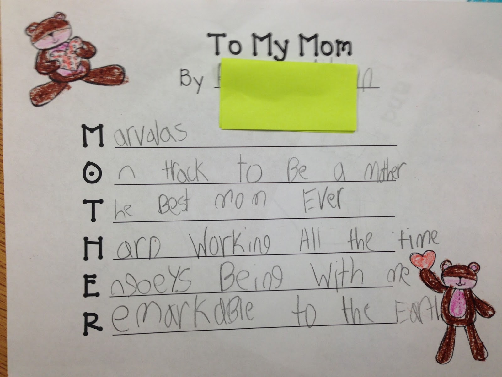The Adventures of a K/1 Teacher: Mother's Day Ideas