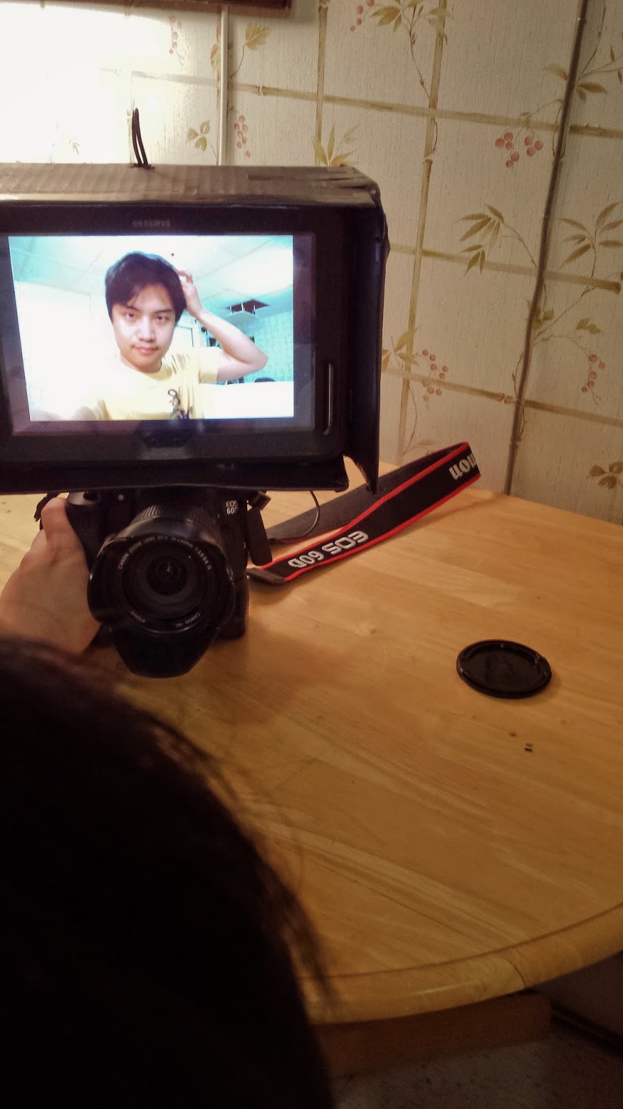 The 10 inch Selfie Cam DIY Tablet Sun Shade