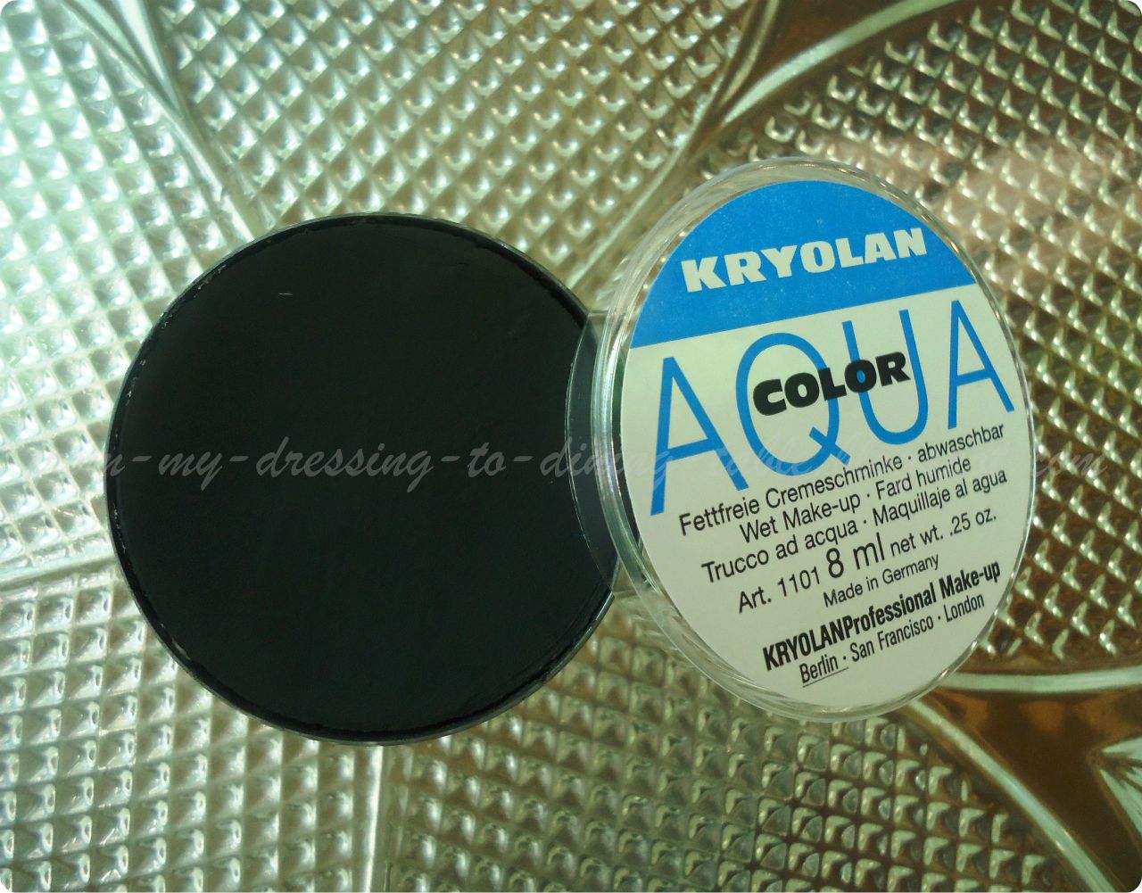 From My Dressing To Dining Table Review & Swatches Kryolan Aquacolor