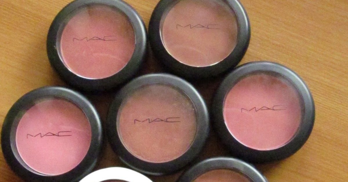 MAC Powder Blushes my collection, review and swatches