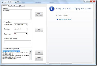 Free Sofrware Search Engine Scraper V0.4