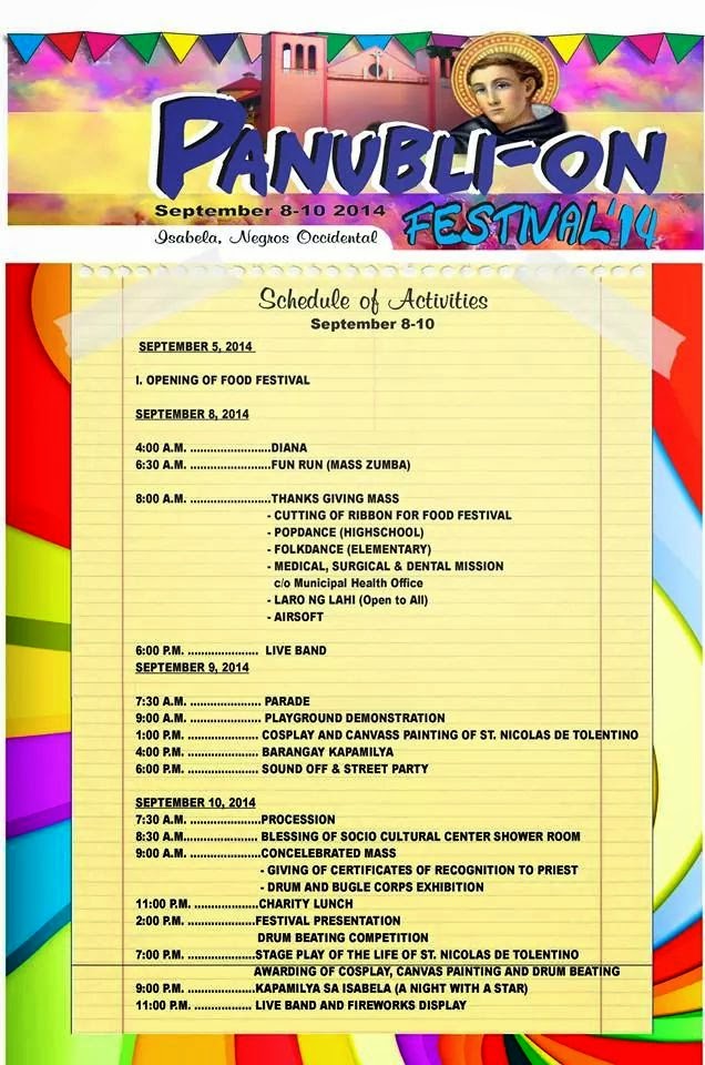 Isabela, Negros Occidental Isabela Panublion Festival 2014
