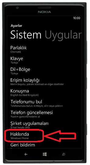 programsepetimiz nokia lumia 625 format
