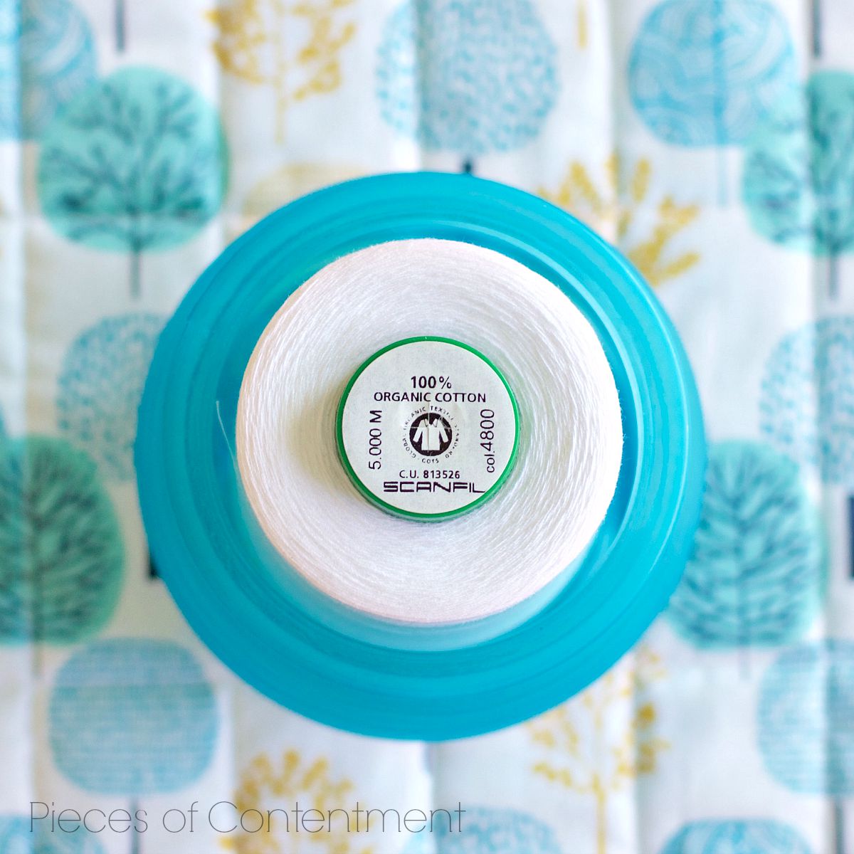 Pieces of Contentment Organic Threads + Using Cones