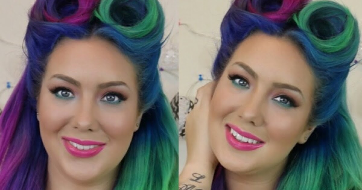 Jade Madden Ombre Split Dye Sunset Mermaid