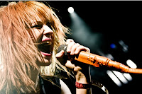 Hayley Williams who fronts Paramore