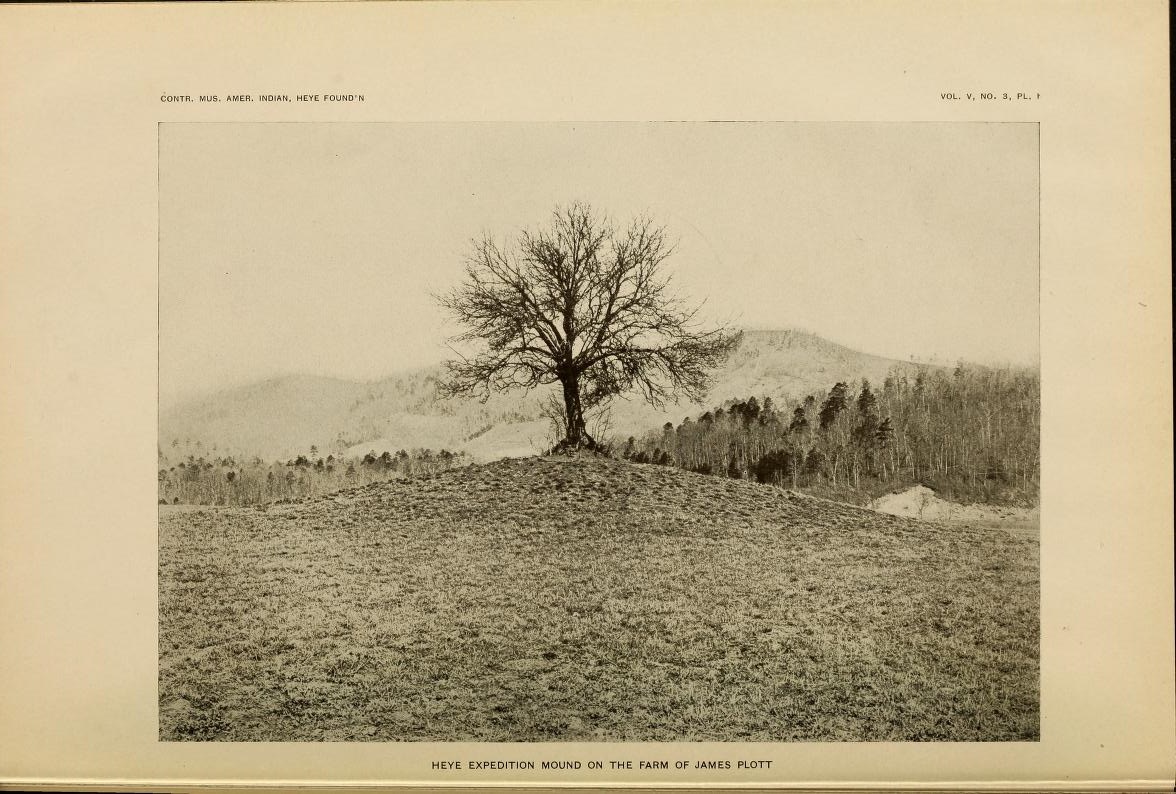 American Indian's History and Photographs The Cherokee Indian Mound