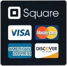 We Accept Major Credit Cards