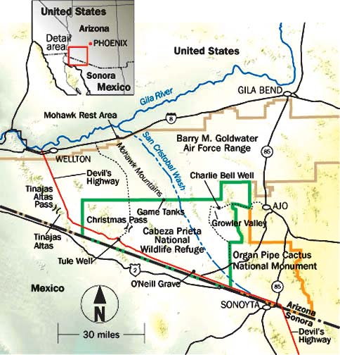 devils highway On may 31, 2003, the american association of state highway and transportation officials approved a new after all, 'the highway has the devil's name. devils highway On may 31, 2003, the american association of state highway and transportation officials approved a new after all, 'the highway has the devil's name.