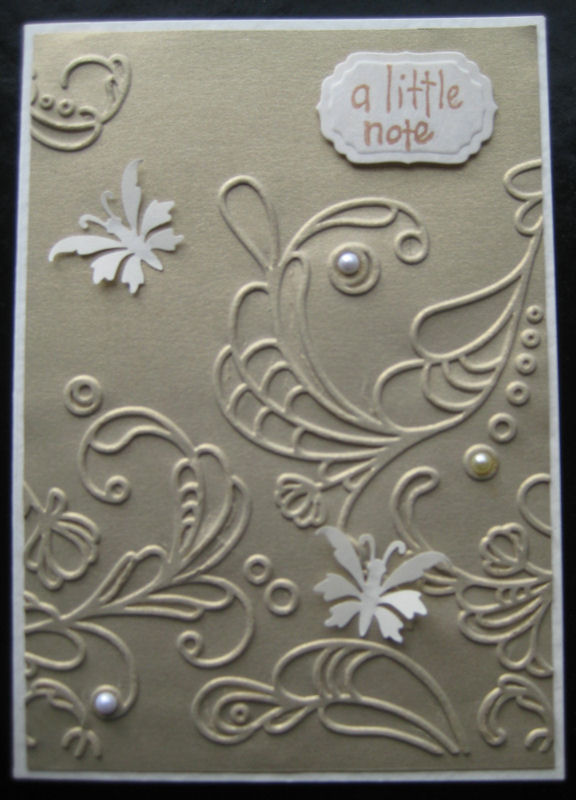 Suzanne Stampin up embossing folders