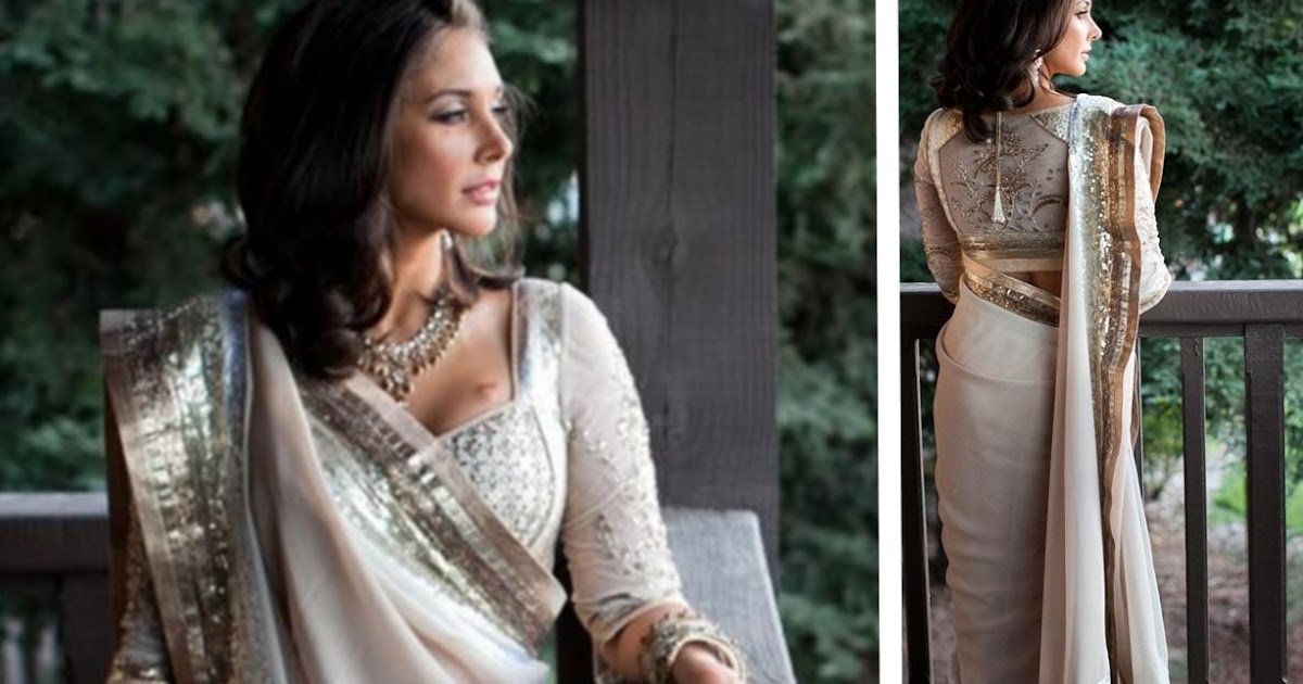 Fashion Metropolitan: Picture Of The Day: Lisa Ray in Indian Wedding Saree