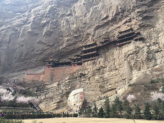 highlights from datong - Hanging Monastery