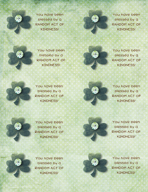 Justina's Random Acts of Kindness: PRINTABLE CARDS