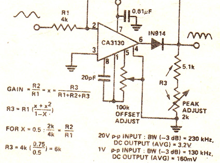 Circuit Diagram Knowledge True RMS Converter Circuit